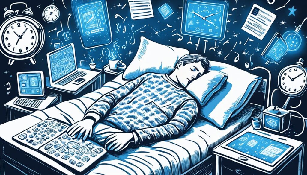 Einfluss von Mobilgeräten auf den Schlaf