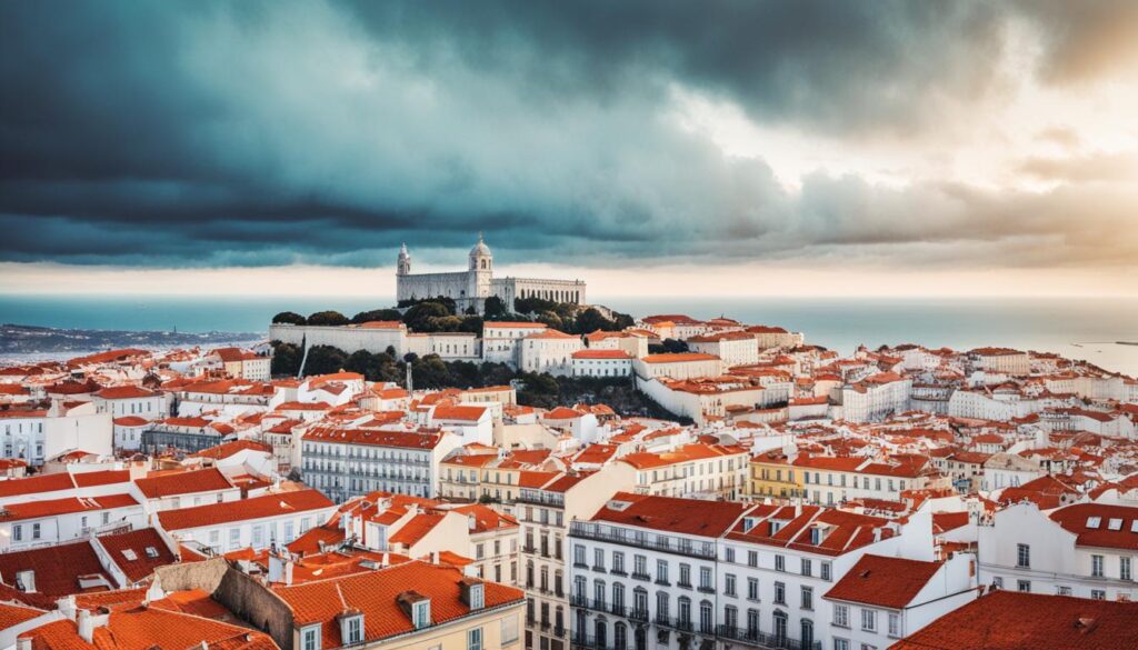 Januar Wettervorhersage Lissabon