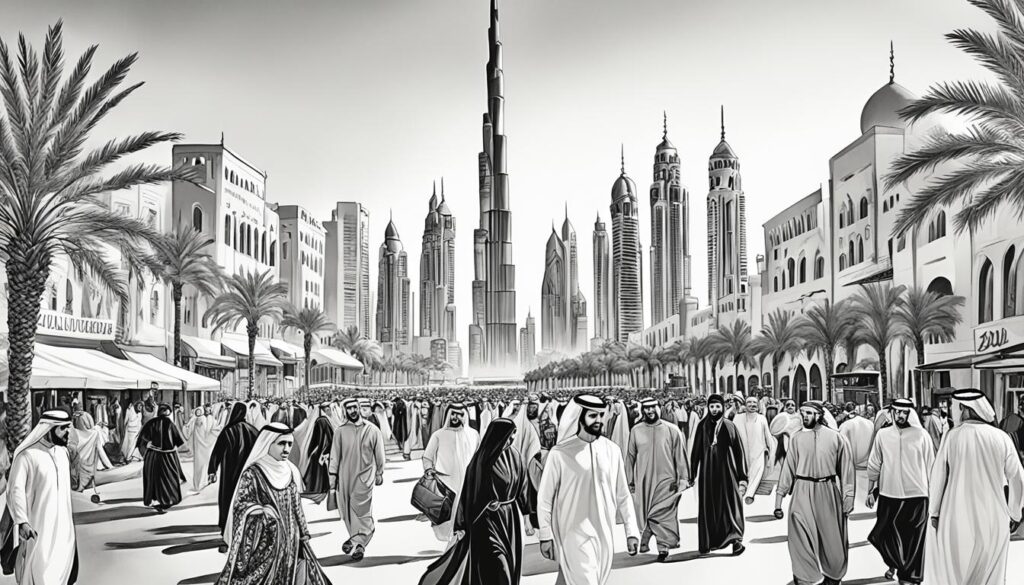 Multikulturelle Gesellschaft Dubai