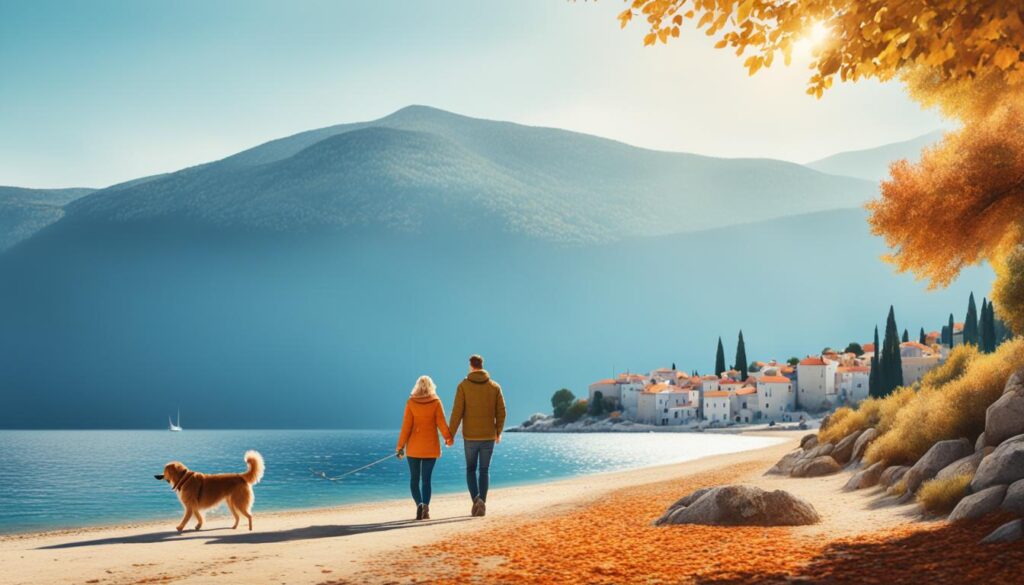 Urlaub mit Hund in Kroatien im Oktober