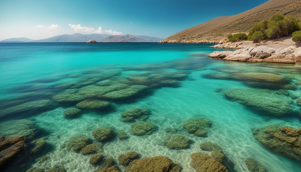 Wasser Kreta September