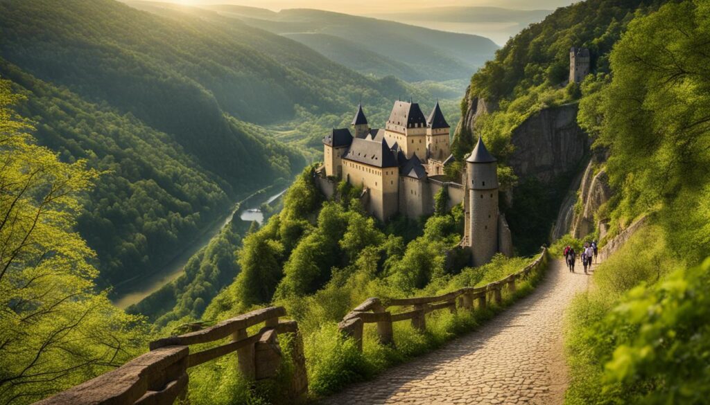 ausflug zur burg karlstejn