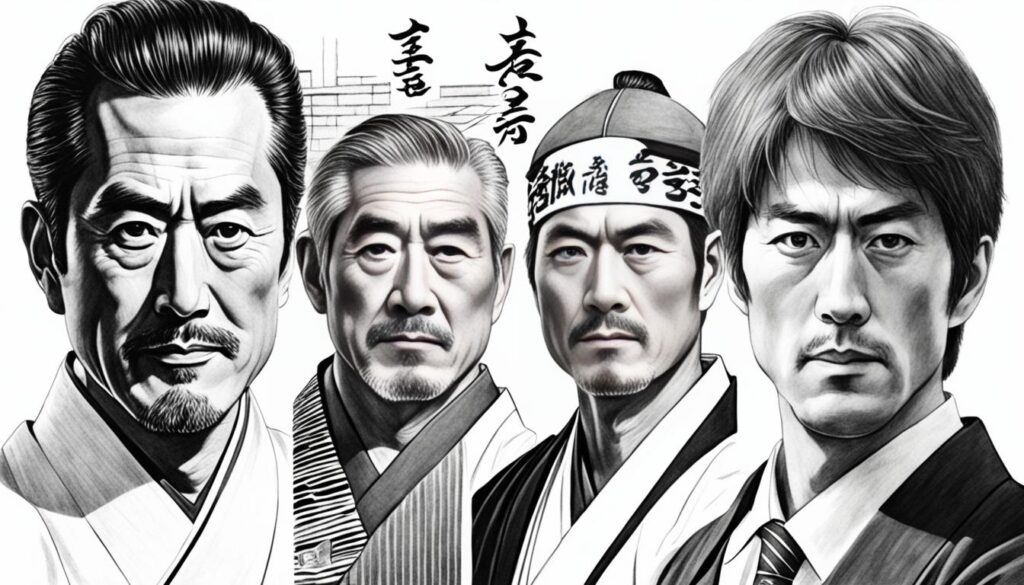 berühmte männliche japanische personen und ihre namen