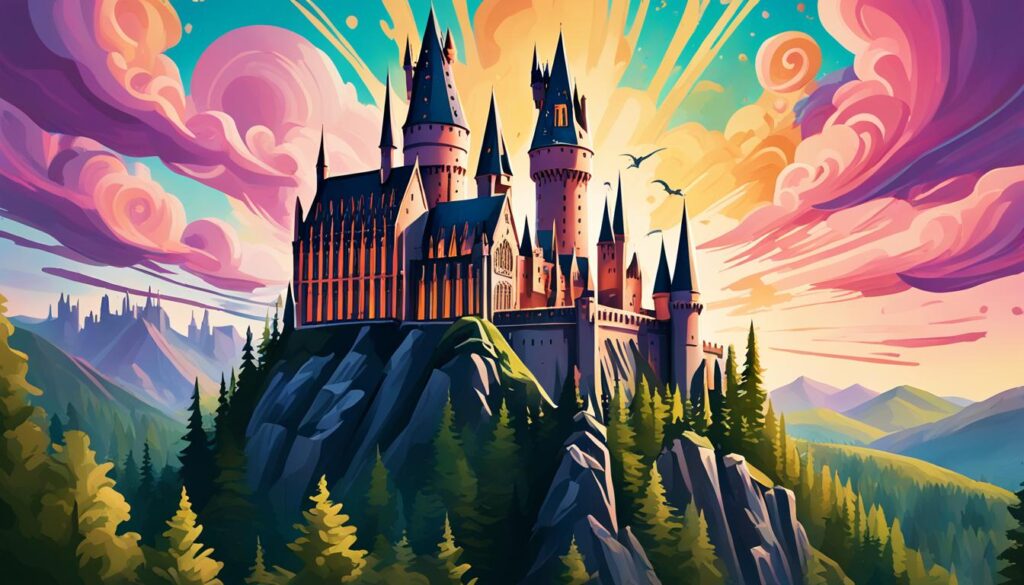 hogwarts illustrationen