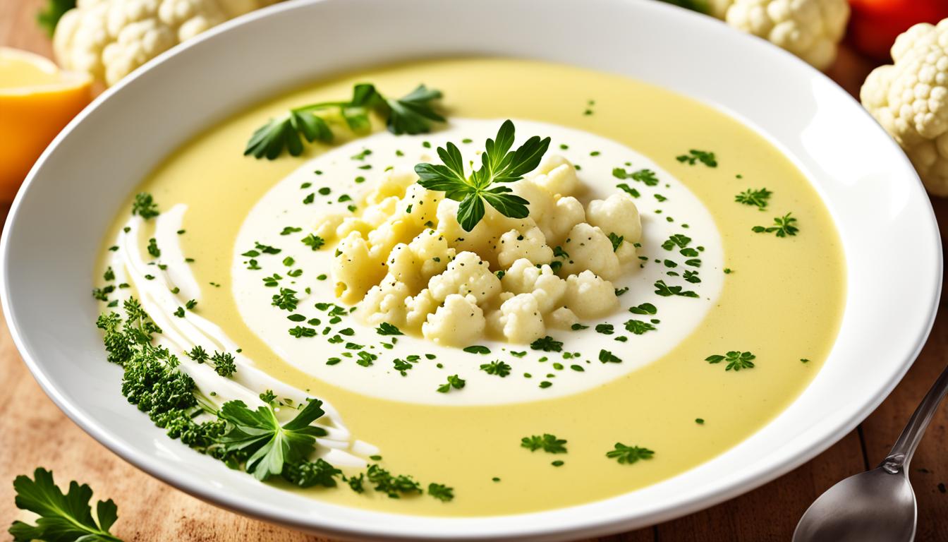 Cremige Blumenkohl Suppe Rezept - Einfach &amp; Lecker