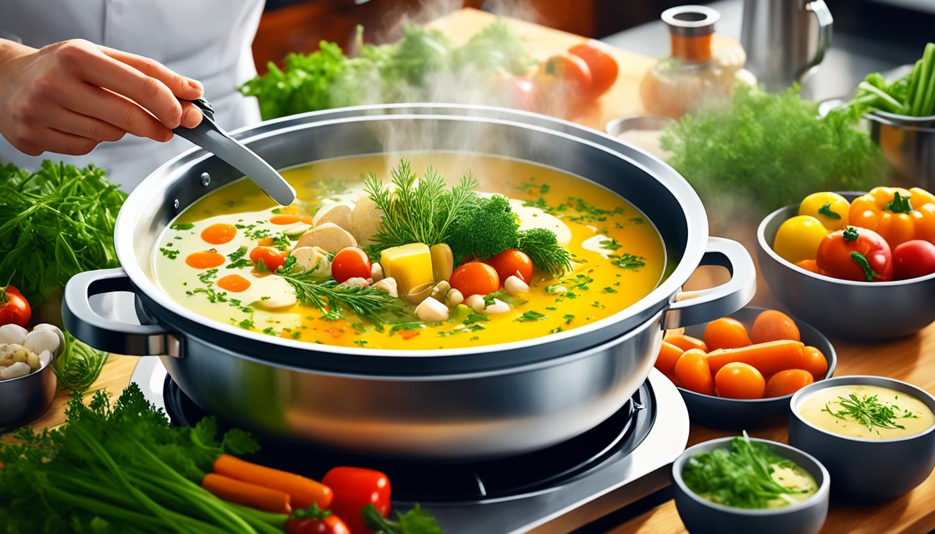 Suppe Fr Viele Gste