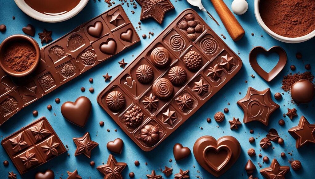 Formen für Schokolade