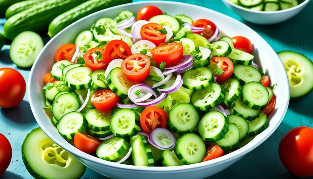 Gurkensalat Kalorien und Nährwerte
