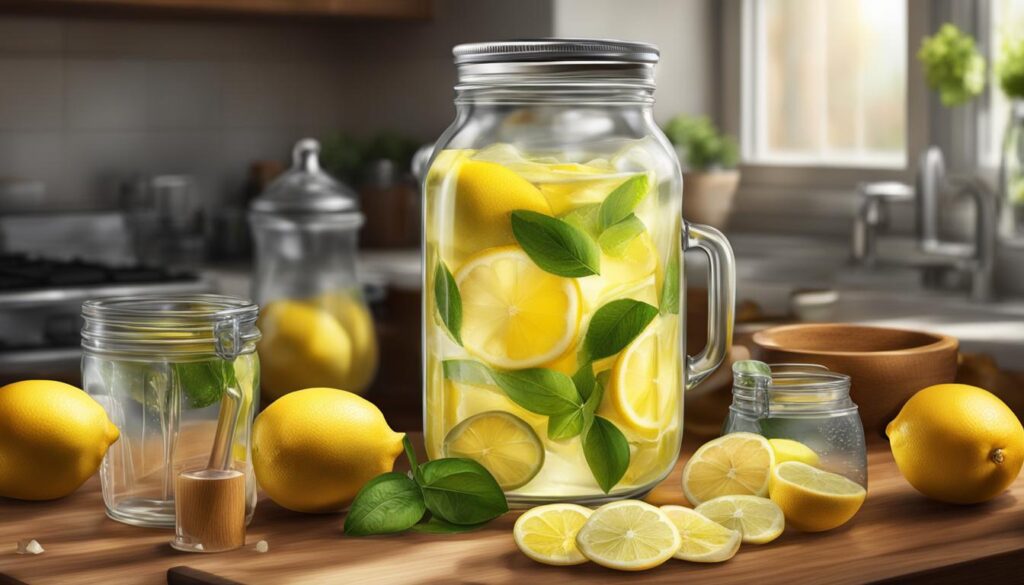 Haltbarkeit von selbst gemachter Zitronenlimonade