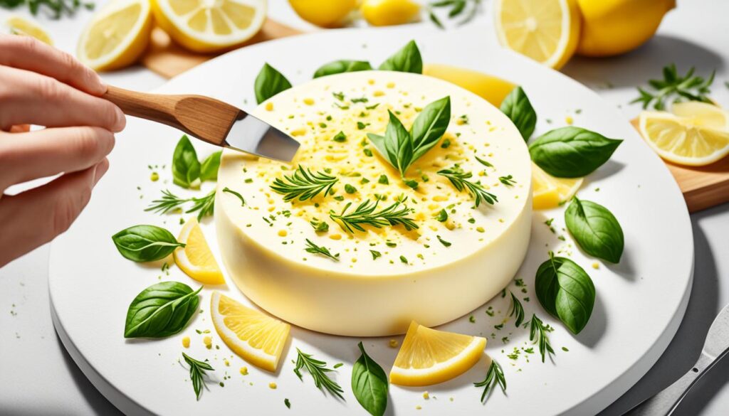 Käse selber machen mit Zitrone