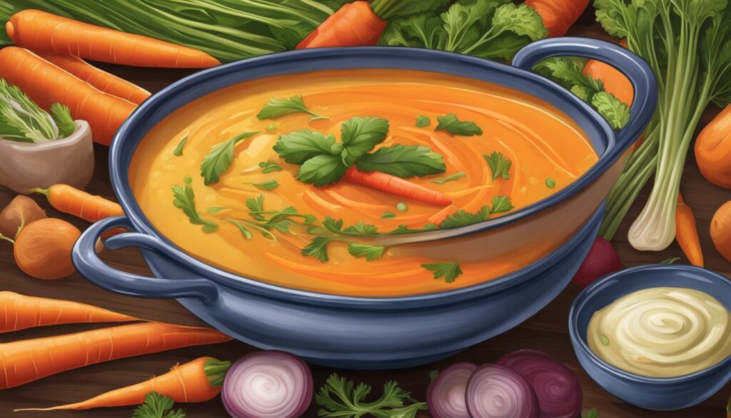 Karotten Suppe - Gesunde Rezepte