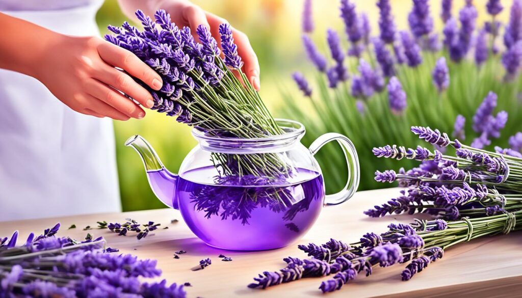 Lavendel Tee Zubereitung