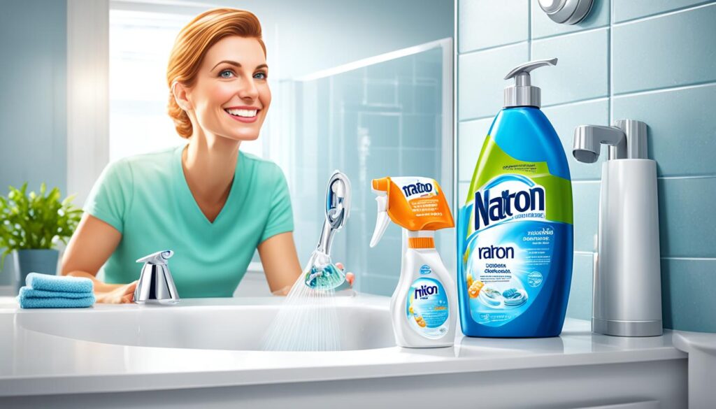 Natron als Allzweckreiniger im Badezimmer