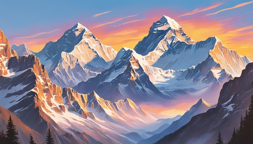 Naturfotografie Mount Everest