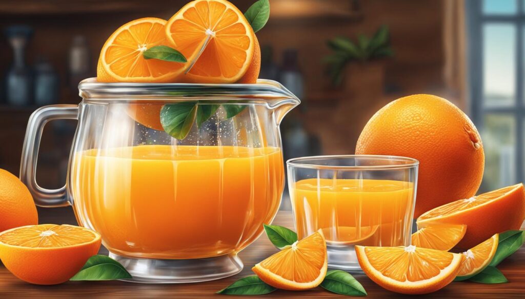 Orangenlimonade selber machen
