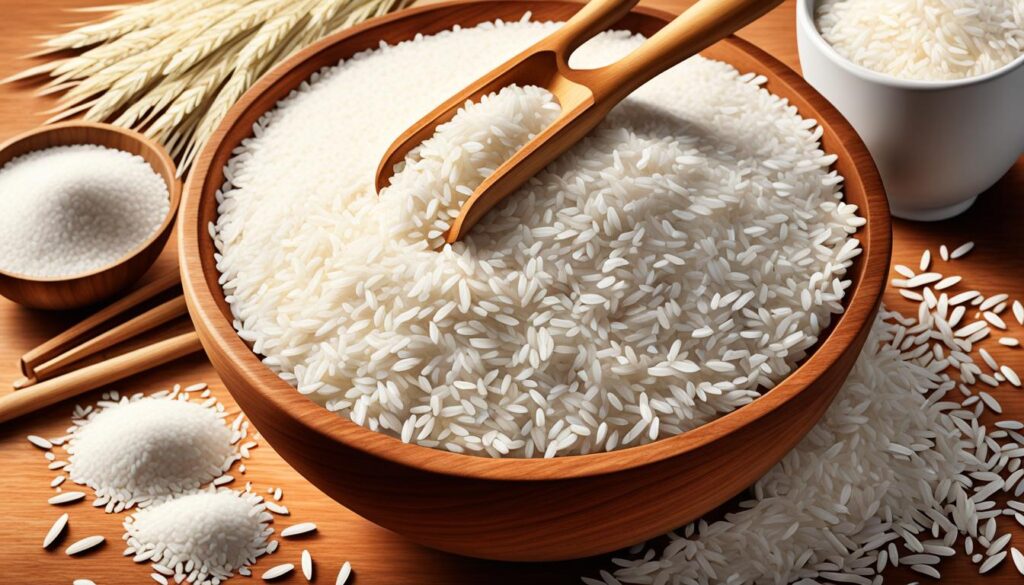 Reismehl aus Reis