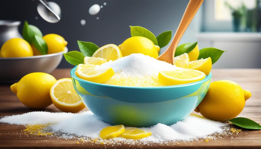 Rezept für selbstgemachten Zitronenzucker