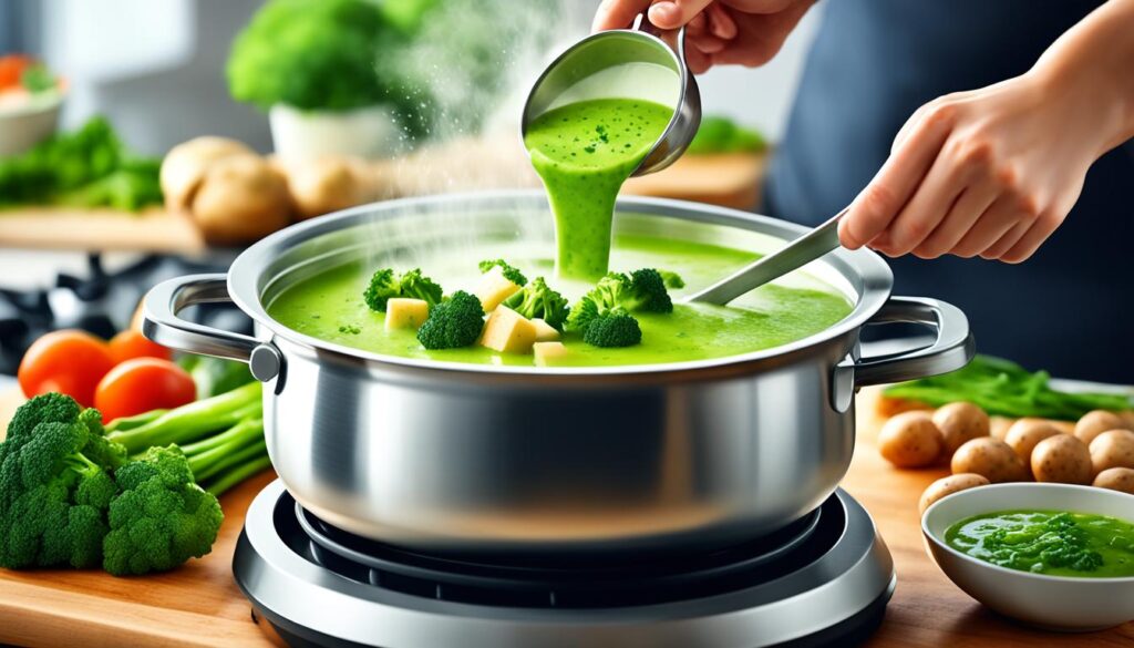 Tipps für die Zubereitung der Brokkoli Kartoffel Suppe