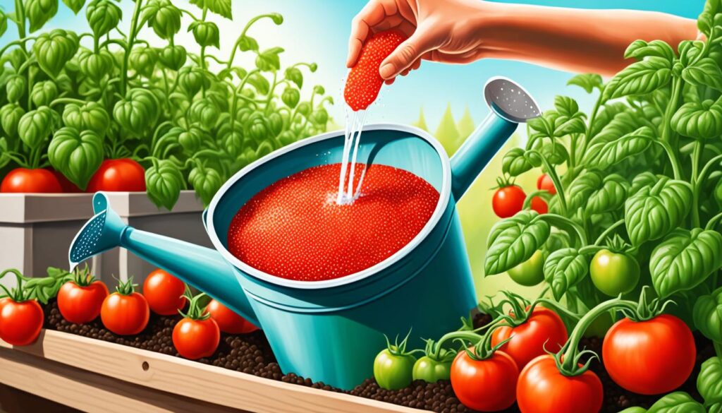 Tomatendünger flüssig selber machen
