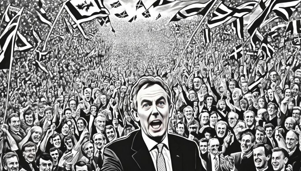 Tony Blair wird britischer Premierminister
