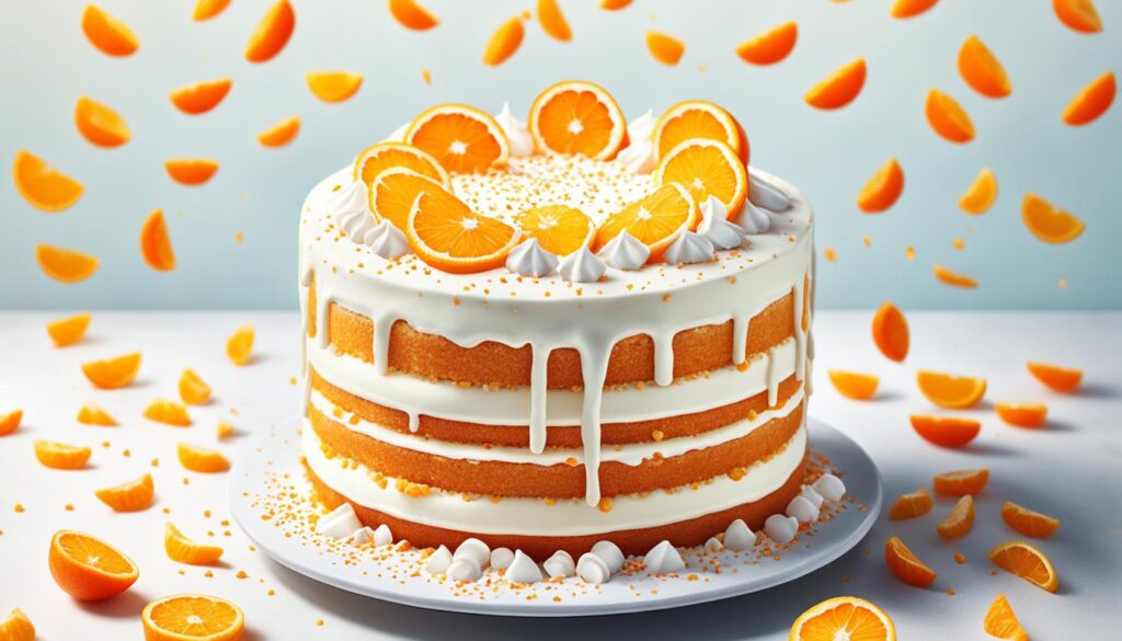 Torte mit Orangeat