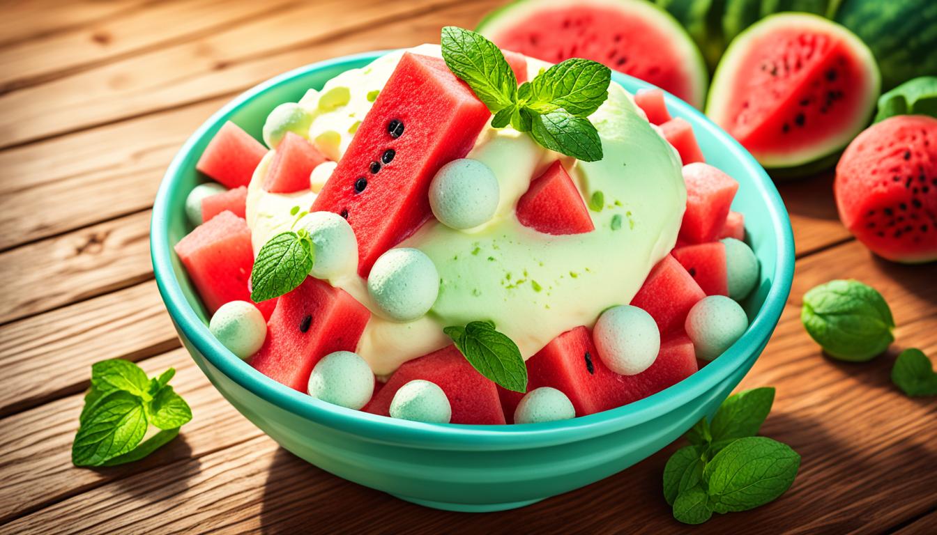 Melone Eis Selber Machen