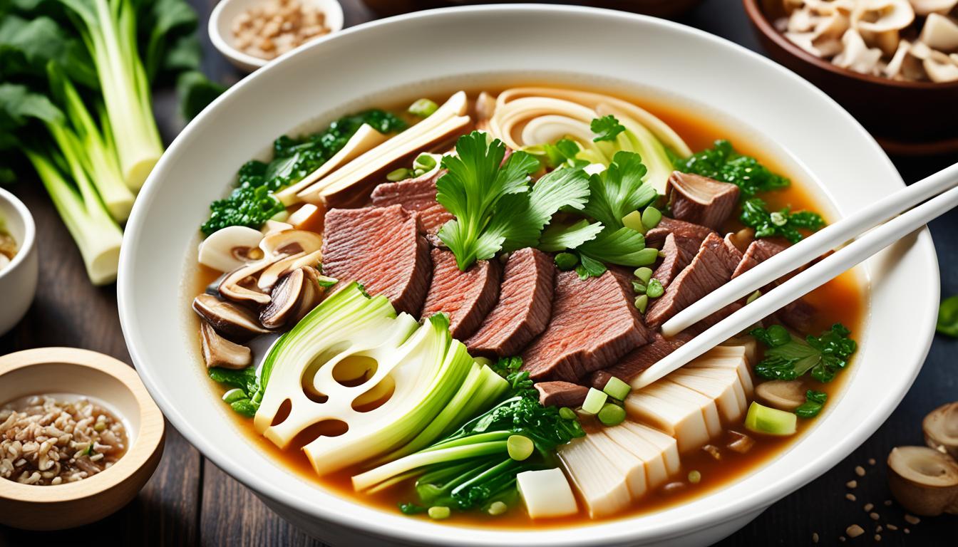 asiatische suppe