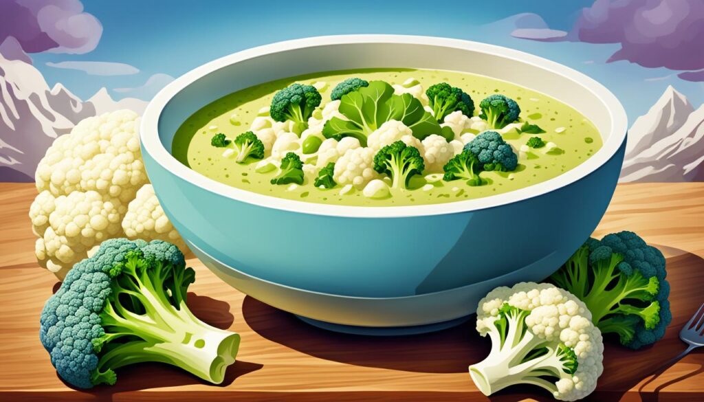 blumenkohl brokkoli suppe