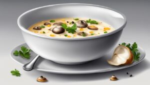 champignon creme suppe