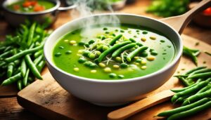 grüne bohnen suppe