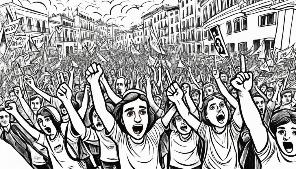 junge Demokratie in Spanien