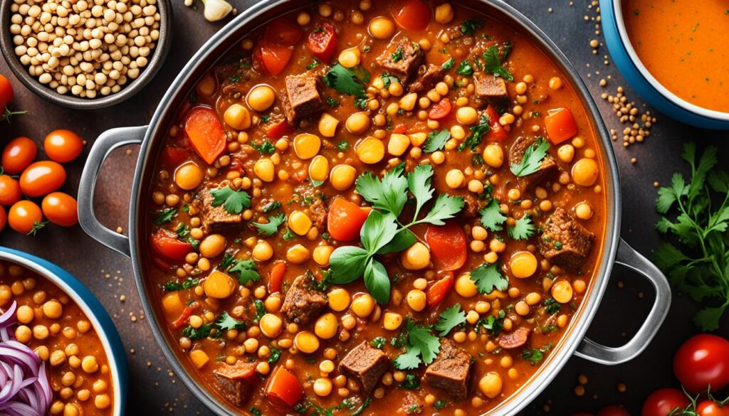 marokkanische Harira Suppe