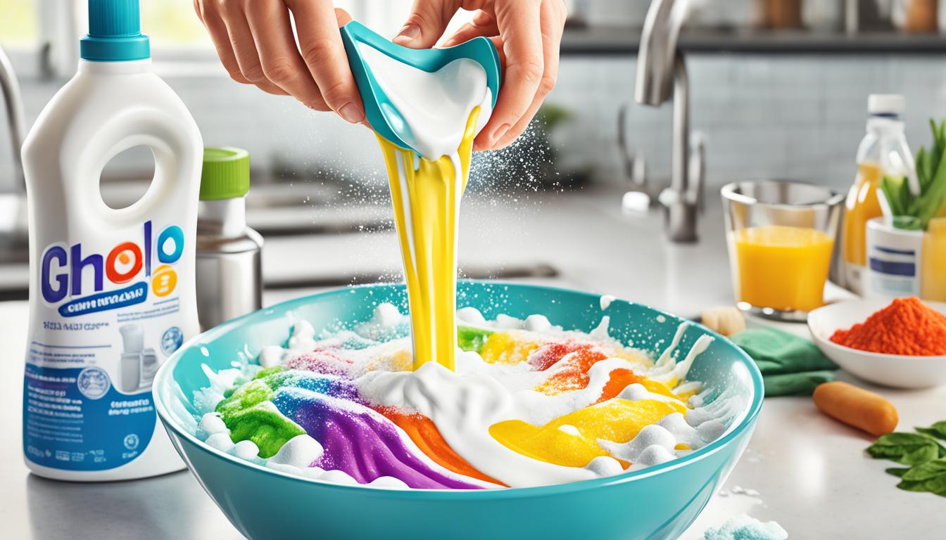 fluffy slime selber machen ohne kontaktlinsenlösung