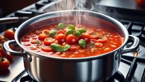 tomatensuppe selber machen mit frischen tomaten