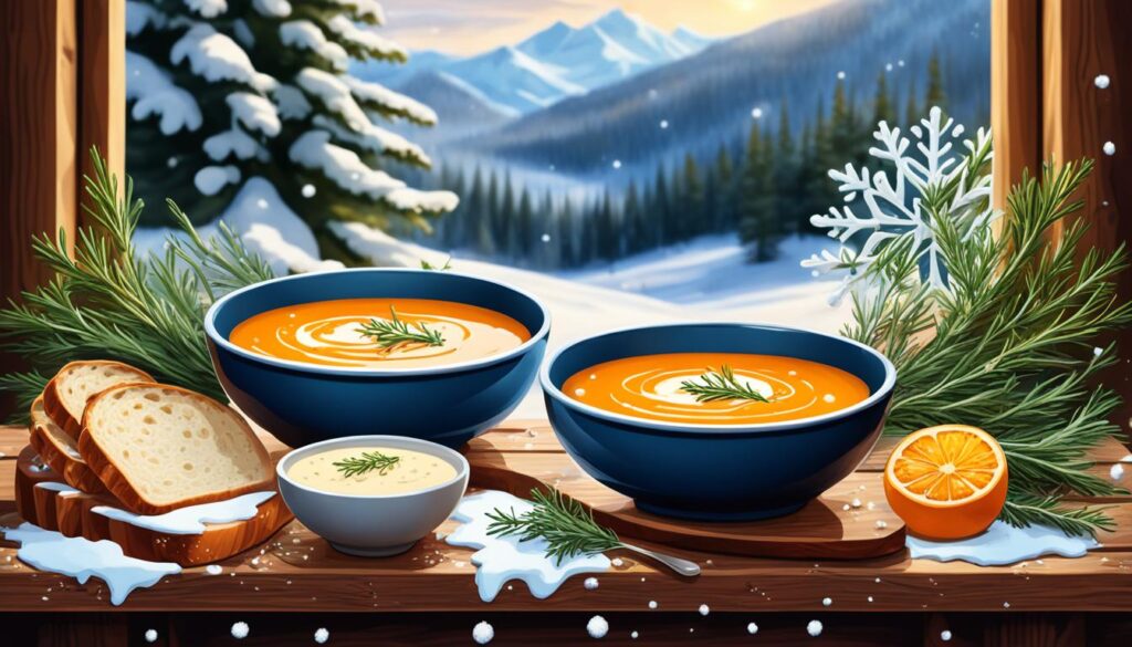 warme Suppe für kalte Tage