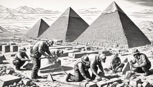 wie wurden pyramiden gebaut