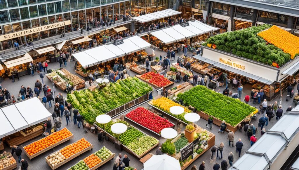 Schlemmermarkt Kleinmarkthalle Frankfurt