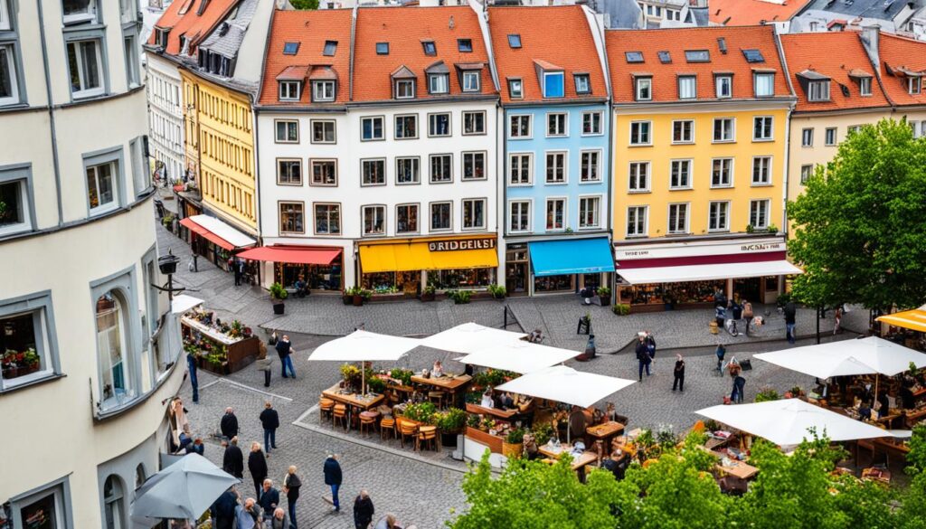 Sehenswürdigkeiten entlang der Berger Straße