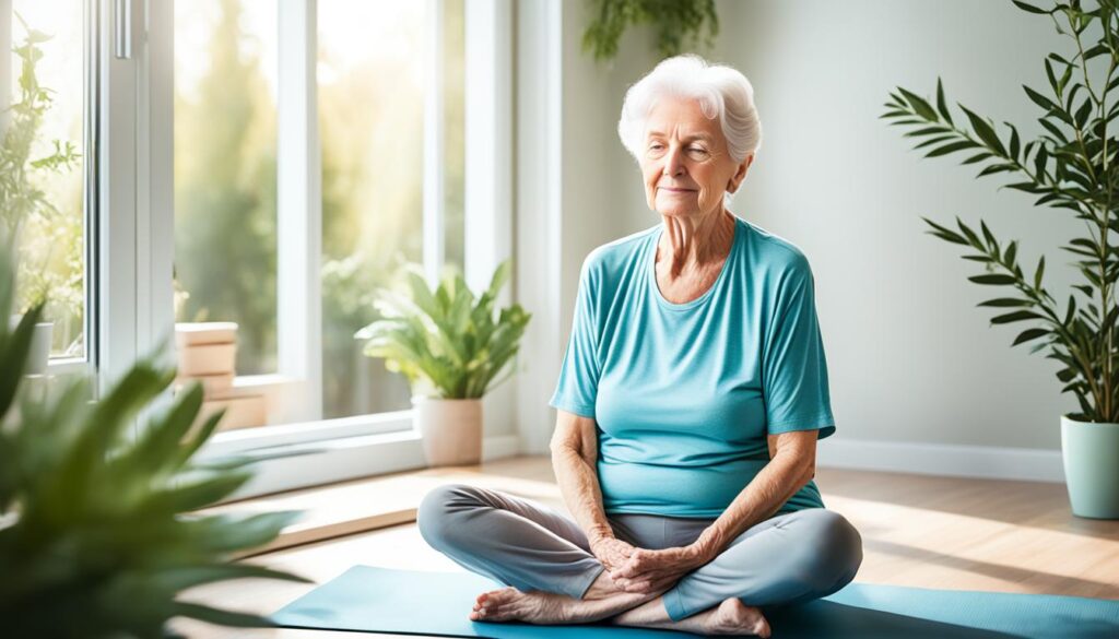 yoga für senioren zu hause