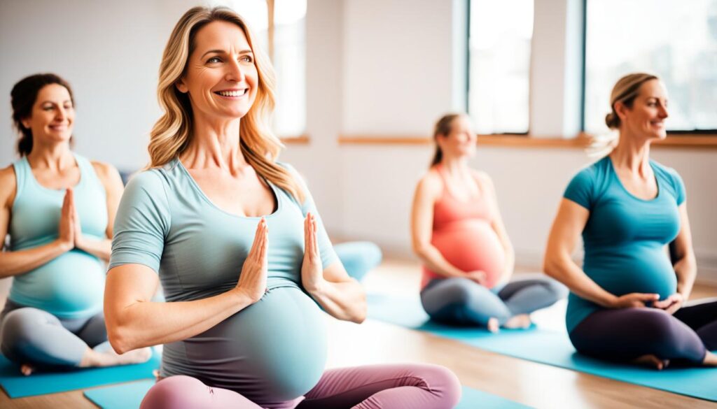 yoga für werdende Mütter