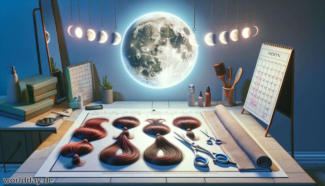 Haare schneiden nach dem Mondkalender - Das musst du darüber wissen